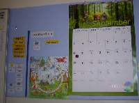 Kalender och schema för fklassen